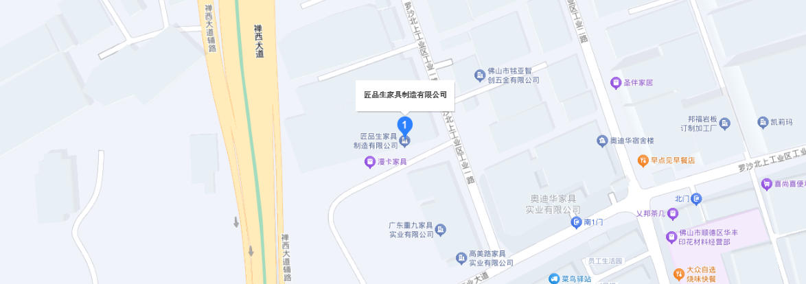 公司位置地图